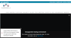 Desktop Screenshot of canvaslaapts.com